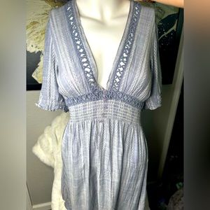 Blue Maxi Dress